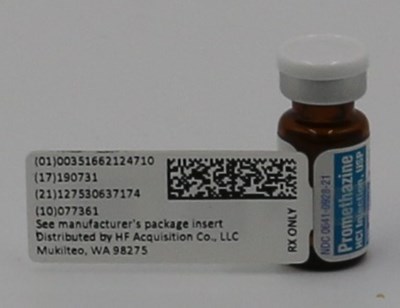 Serialized Label On Vial (51662 1247 1 Promethazine HCl Injection Serialized Label On Vial)